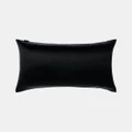 Linen House - Silk Pillowcase - Home (Black) Silk Pillowcase