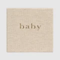 Write to Me - Baby First Year Of You - Home (Oatmeal) Baby First Year Of You