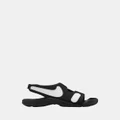 Nike - Sunray Adjust 6 Infant - Sandals (Black/White) Sunray Adjust 6 Infant