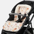 OiOi - Reversible Pram Liner - Carriers & Bouncers (Floral) Reversible Pram Liner
