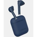 Defunc - True Talk Bluetooth Earbud - Tech Accessories (Blue) True Talk Bluetooth Earbud