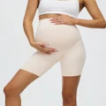 Supacore - CORETECH® Pregnancy Support Shorts - Compression Bottoms (Blush) CORETECH® Pregnancy Support Shorts