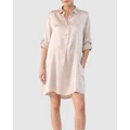 Papinelle - Audrey Silk Nightshirt - Sleepwear (Romance) Audrey Silk Nightshirt
