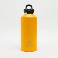 Revomax - 950ml Vacuum Sealed Insulated Stainless Bottle - Running (Lemon Yellow) 950ml Vacuum Sealed Insulated Stainless Bottle