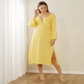 Atmos&Here Maternity - Maternity Abby Dress - Dresses (Yellow) Maternity Abby Dress