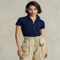 Polo Ralph Lauren - Slim Fit Stretch Polo Shirt - Tops (Cruise Navy) Slim Fit Stretch Polo Shirt