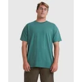 Billabong - Premium Wave Wash T Shirt - Tops (JUNGLE) Premium Wave Wash T Shirt