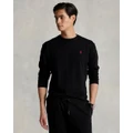 Polo Ralph Lauren - Classic Fit Jersey Long Sleeve T Shirt - T-Shirts & Singlets (Polo Black) Classic Fit Jersey Long-Sleeve T-Shirt