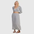 RVCA - Eclipse June Maxi Skirt - Skirts (SALT) Eclipse June Maxi Skirt