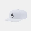 Nixon - Arroyo Cap - Hats (White & Black) Arroyo Cap