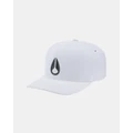Nixon - Arroyo Cap - Hats (White & Black) Arroyo Cap