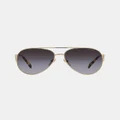 Prada - 0PR 73ZS - Sunglasses (Gold) 0PR 73ZS