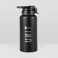 UNIT - 1100 ml insulated water bottle - Home (BLACK) 1100 ml insulated water bottle