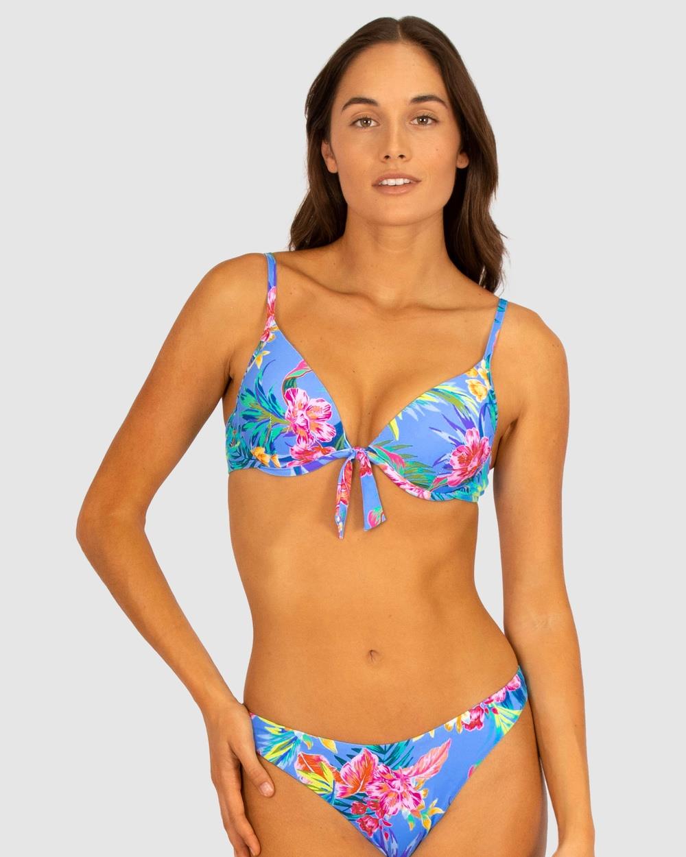Baku Swimwear - Bermuda Booster Bikini Top - Bikini Set (Blue) Bermuda Booster Bikini Top