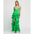 DERMA Department - Barcelona Maxi Dress - Dresses (Emerald) Barcelona Maxi Dress
