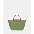 Longchamp - Le Pliage Original Handbag Medium - Bags (Lichen) Le Pliage Original Handbag - Medium
