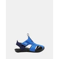 Nike - Sunray Protect 2 Infant - Sandals (Signal Blue/White/Black) Sunray Protect 2 Infant