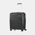 American Tourister - Light Max Spinner 69cm EXP - Travel and Luggage (Black) Light Max Spinner 69cm EXP