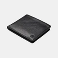 Nixon - Pass Leather Coin Wallet - Wallets (Black) Pass Leather Coin Wallet
