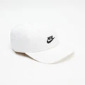 Nike - Unstructured Club Cap - Headwear (White & Black) Unstructured Club Cap