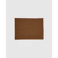 Bambury - Linen Placemat - Home (Brown) Linen Placemat