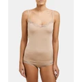 Love and Lustre - Classic Lace Camisole - Sleepwear (Nude) Classic Lace Camisole