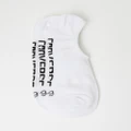 Converse - Invisible Sock 3 Pack - Underwear & Socks (White) Invisible Sock 3 Pack