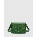Florence - The Annabel Green Shoulder Bag - Satchels (Green) The Annabel Green Shoulder Bag