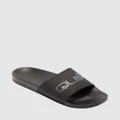 Quiksilver - Mens Sessions Slide Slider Sandals - Sandals (BLACK 3) Mens Sessions Slide Slider Sandals