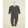 Bonds Baby - Zip Wondersuit Poode Babies - All onesies (A Thousand Crosses Iso Grey) Zip Wondersuit Poode - Babies