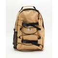 Carhartt - Kickflip Backpack - Backpacks (Dusty H Brown) Kickflip Backpack
