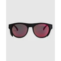 Quiksilver - Eliminator+ P Polarized Sunglasses - Sunglasses (SMOKE/ML Q RED POLAR) Eliminator+ P Polarized Sunglasses