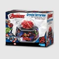 4M - Marvel Avengers Crystal Terrarium - Educational & Science Toys (Red) Marvel Avengers - Crystal Terrarium