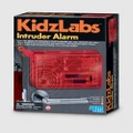 4M - 4M KidzLabs Spy Science Intruder Alarm - Educational & Science Toys (Red) 4M - KidzLabs - Spy Science Intruder Alarm