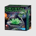 4M - 4M Crystal Growing Kit Space Gem Green - Educational & Science Toys (Multicolour) 4M - Crystal Growing Kit - Space Gem - Green