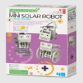4M - 4M Eco Engineering 3 in 1 Mini Solar Robot - Educational & Science Toys (White) 4M - Eco Engineering - 3 in 1 Mini Solar Robot
