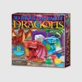 4M - 4M Mould & Paint 3D Dragons - Arts & Crafts (Multicolour) 4M - Mould & Paint - 3D Dragons