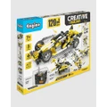 Engino - Engino Creative Builder Motorised 120 Models - Educational & Science Toys (Yellow) Engino - Creative Builder - Motorised - 120 Models