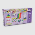 Plus Plus - Plus Plus Pastel Rainbow Hot Air Balloon 360 pcs - Educational & Science Toys (Multi Colour) Plus-Plus - Pastel - Rainbow Hot Air Balloon - 360 pcs
