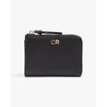Country Road - Small Cr Zip Wallet - Accessories (Black) Small Cr Zip Wallet