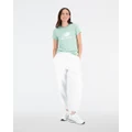 New Balance - Athletics Remastered French Terry Pant - Pants (White) Athletics Remastered French Terry Pant