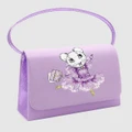 Claris The Chicest Mouse In Paris By Pink Poppy - Claris The Secret Crown Mini Handbag in Lilac - Handbags (Lilac) Claris The Secret Crown Mini Handbag in Lilac