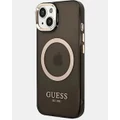 Guess - iPhone 14 Ring Edition Phone Case - Tech Accessories (Black) iPhone 14 Ring Edition Phone Case