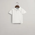 Gant - Kids Original Pique Polo Shirt - Shirts & Polos (WHITE) Kids Original Pique Polo Shirt