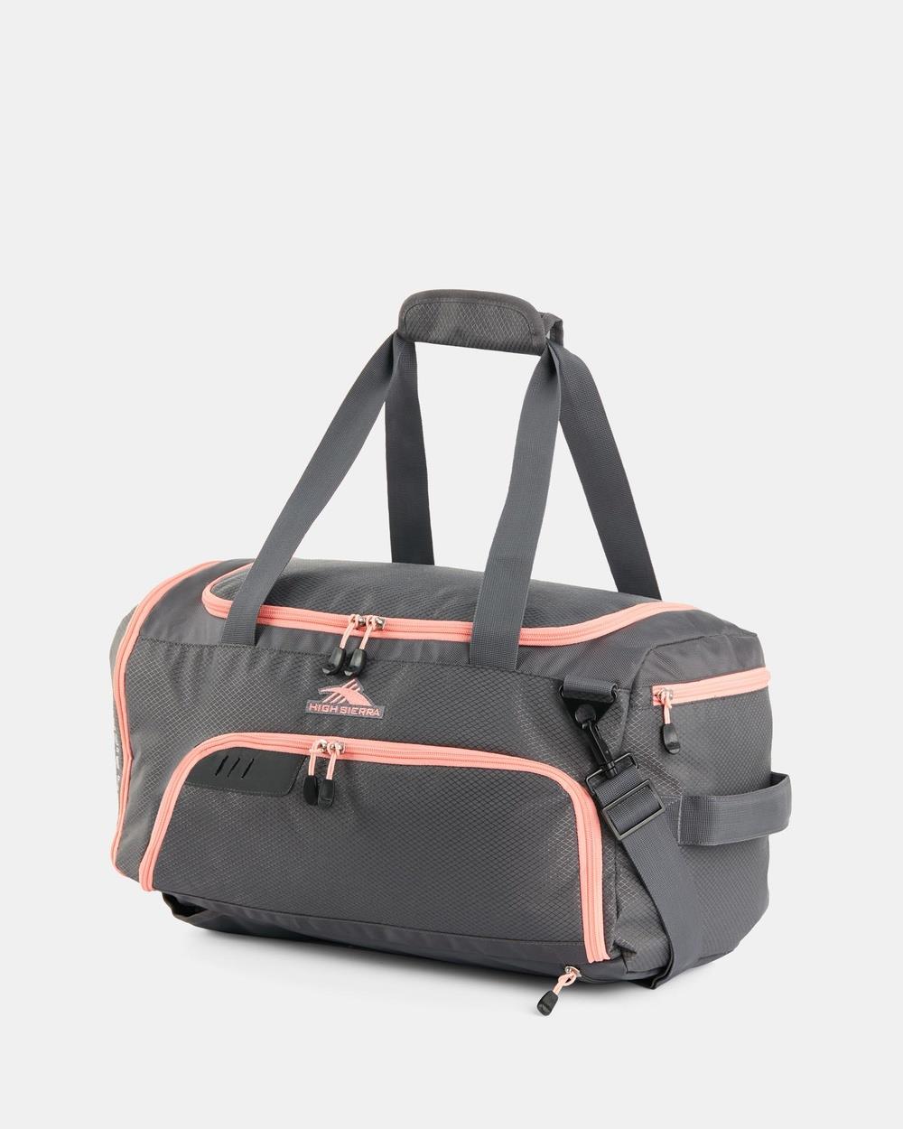 High Sierra - Convertible Sports Duffle - Duffle Bags (Grey) Convertible Sports Duffle