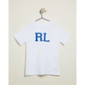 Polo Ralph Lauren - RL Logo T Shirt Kids - T-Shirts & Singlets (White) RL Logo T-Shirt - Kids