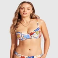 Seafolly - On Vacation DD Cup Underwire Bra - Bikini Set (Azure) On Vacation DD Cup Underwire Bra