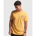 Superdry - Vintage Shapers & Makers T Shirt - T-Shirts & Singlets (Golden Yellow) Vintage Shapers & Makers T-Shirt