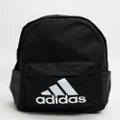 adidas Performance - Classic Badge of Sport Backpack - Backpacks (Black & White) Classic Badge of Sport Backpack