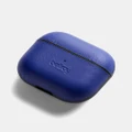 Bellroy - Pod Jacket 3rd Generation – (Leather Case for Apple AirPods 3rd Generation) - Jewellery (blue) Pod Jacket 3rd Generation – (Leather Case for Apple AirPods 3rd Generation)